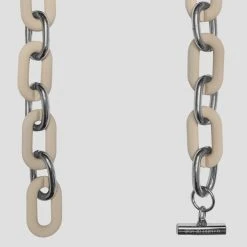 Woman Jewellery Matte & Silver Necklace - Beige