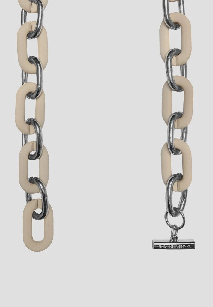 Woman Jewellery Matte & Silver Necklace - Beige