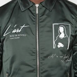 Man Jackets L'Art Jacket - Forest Green