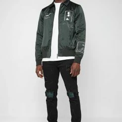Man Jackets L'Art Jacket - Forest Green