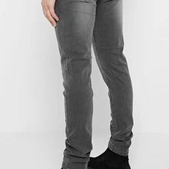 Man Denim Jeans - Stonewash Grey