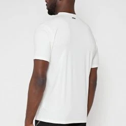 Man T-Shirts Mercerised Cotton T-Shirt - White T-SHIRTS & TOPS