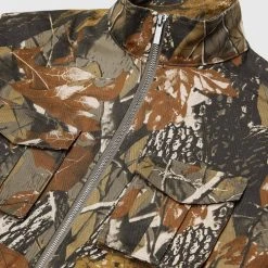 Woman Dresses Nature Print Military Dress - Khaki