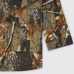 Woman Dresses Nature Print Military Dress - Khaki