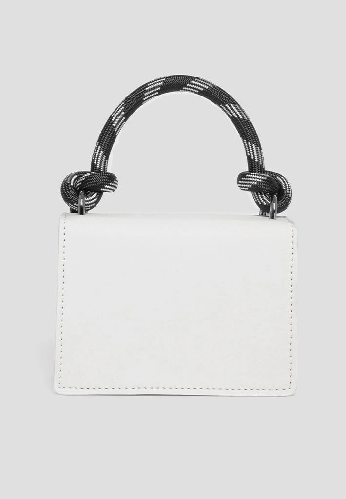 Woman Accessories Miniature Rope Handle Gum Bag - White