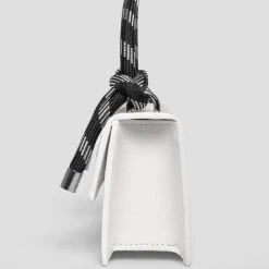 Woman Accessories Miniature Rope Handle Gum Bag - White
