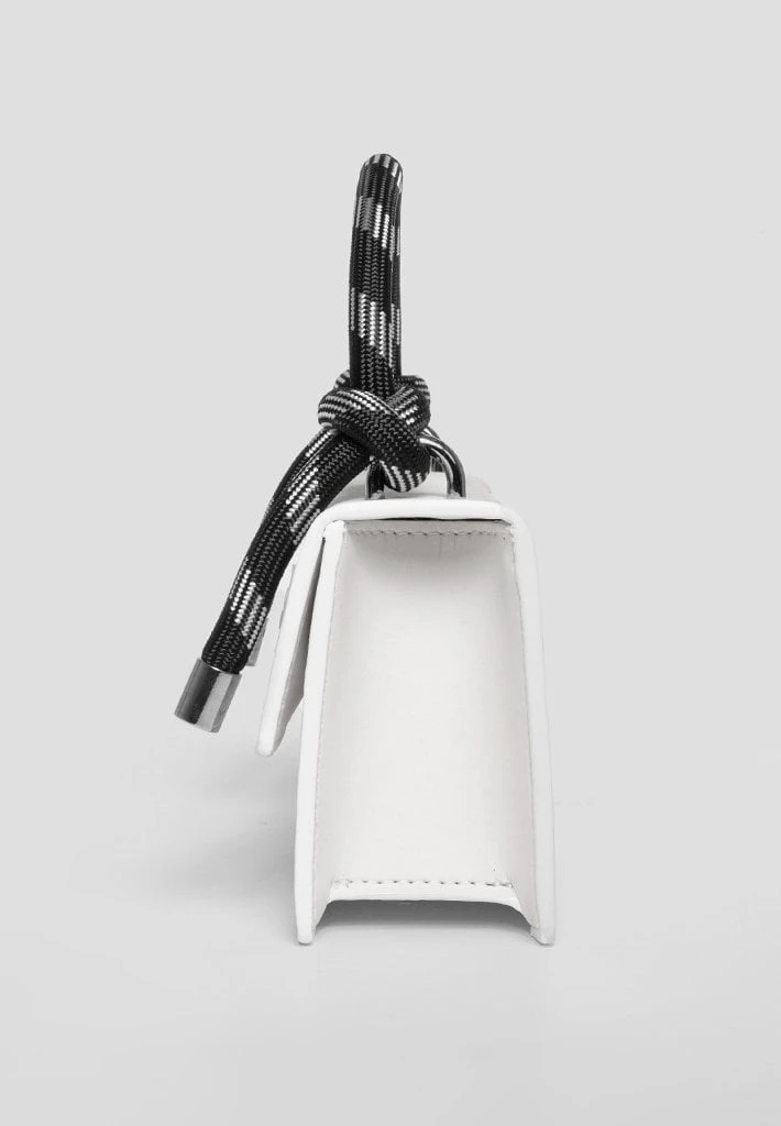 Woman Accessories Miniature Rope Handle Gum Bag - White
