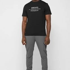 Man T-Shirts Monaco T-Shirt - Black