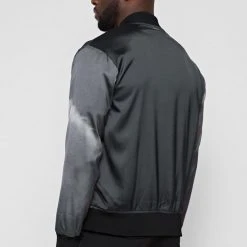 Man Jackets Monroe Bomber Jacket - Black