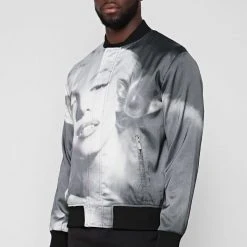 Man Jackets Monroe Bomber Jacket - Black