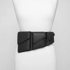 Woman Accessories Multi Pocket Belt Bag - Black