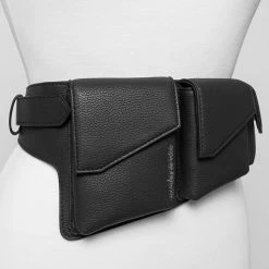 Woman Accessories Multi Pocket Belt Bag - Black