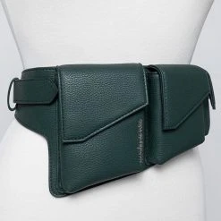 Woman Accessories Multi Pocket Belt Bag - Green