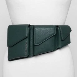 Woman Accessories Multi Pocket Belt Bag - Green