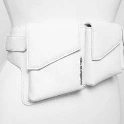 Woman Accessories Multi Pocket Belt Bag - White