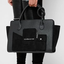 Woman Accessories Multi Pocket City Bag - Black