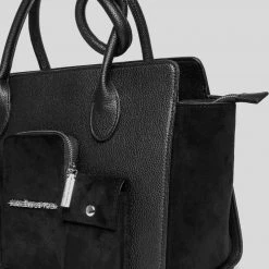 Woman Accessories Multi Pocket City Bag - Black