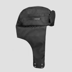 Man Accessories Nylon Trapper Hat - Black