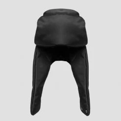 Man Accessories Nylon Trapper Hat - Black