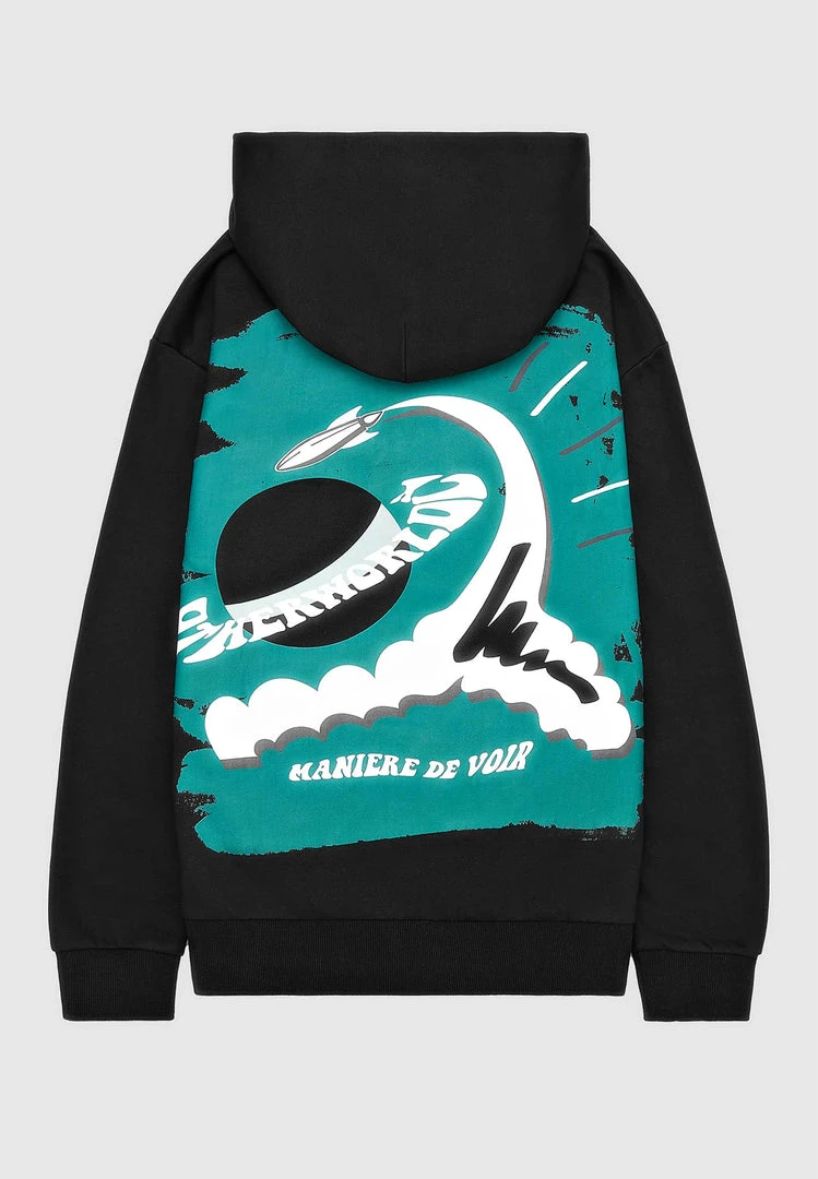 Man Hoodies Otherworldly Hoodie - Black