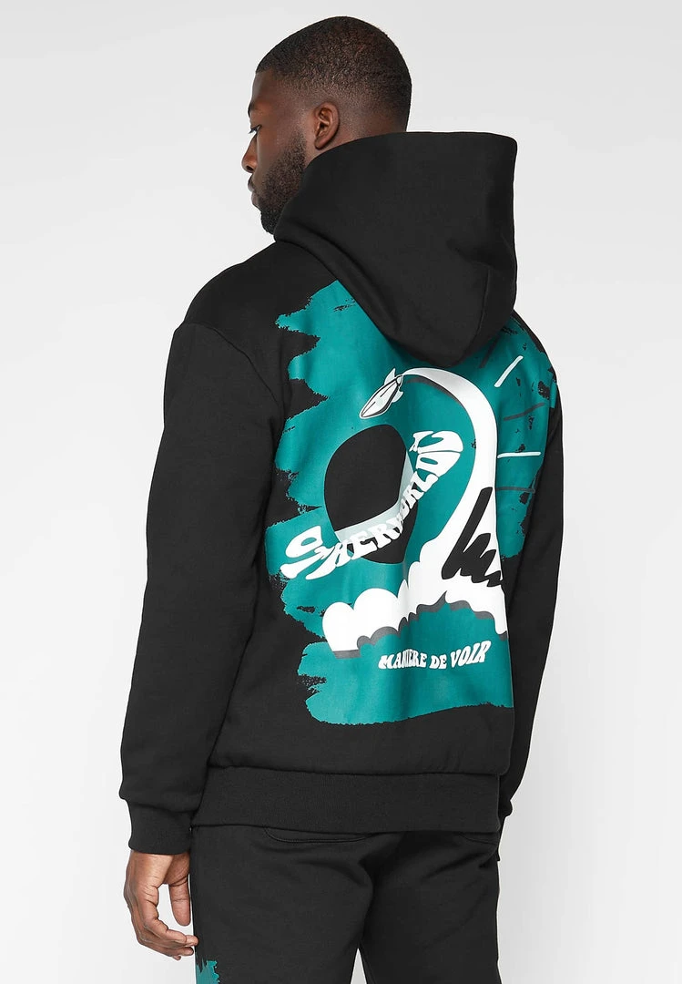 Man Hoodies Otherworldly Hoodie - Black