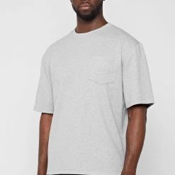Man T-Shirts T-SHIRTS & TOPS Oversized Fit T-Shirt - Grey
