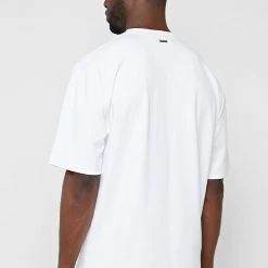 Man T-Shirts Oversized Fit T-Shirt - White T-SHIRTS & TOPS