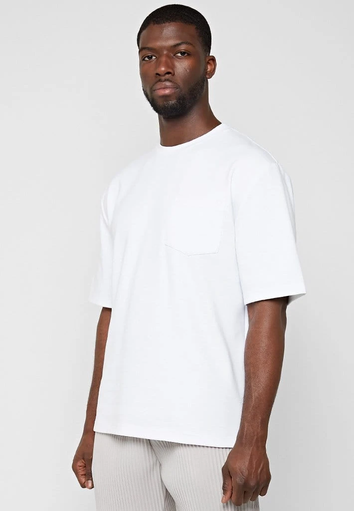 Man T-Shirts Oversized Fit T-Shirt - White T-SHIRTS & TOPS