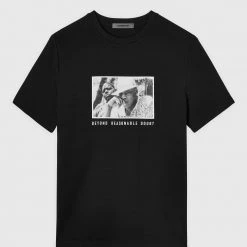 Man T-Shirts T-SHIRTS & TOPS Reasonable Doubt T-Shirt - Black