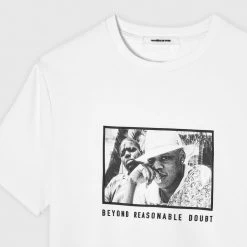 Man T-Shirts Reasonable Doubt T-Shirt - White T-SHIRTS & TOPS