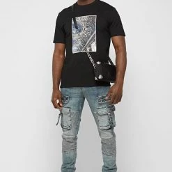 Man T-Shirts Renaissance T-Shirt - Black T-SHIRTS & TOPS