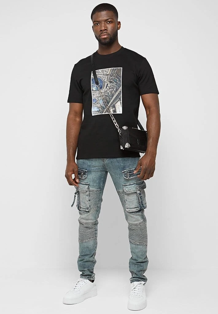 Man T-Shirts Renaissance T-Shirt - Black T-SHIRTS & TOPS