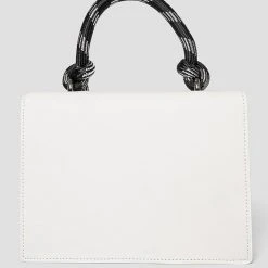 Woman Accessories Rope Handle Gum Bag - White