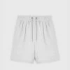 Man Shorts Seersucker Shorts - Grey SHORTS SETS