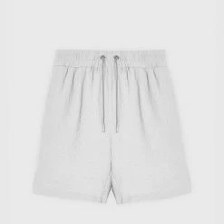 Man Shorts Seersucker Shorts - Grey SHORTS SETS
