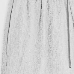 Man Shorts Seersucker Shorts - Grey SHORTS SETS