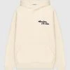 Man Hoodies Signature Hoodie - Beige