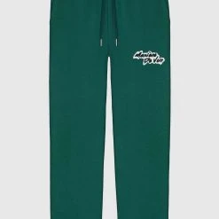 Man Tracksuit Bottoms Signature Joggers - Green