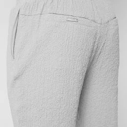 Man Shorts Seersucker Shorts - Grey SHORTS SETS