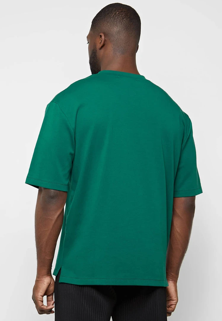 Man T-Shirts Signature Embroidery T-Shirt - Green T-SHIRTS & TOPS