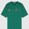 Man T-Shirts Signature Embroidery T-Shirt - Green T-SHIRTS & TOPS