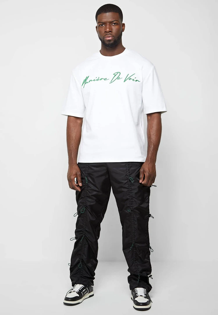 Man T-Shirts Signature Embroidery T-Shirt - White