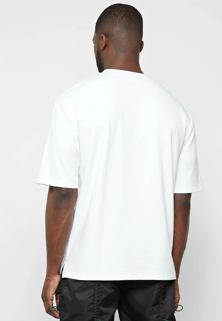 Man T-Shirts Signature Embroidery T-Shirt - White