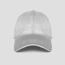 Man Accessories Suede Cap - Grey