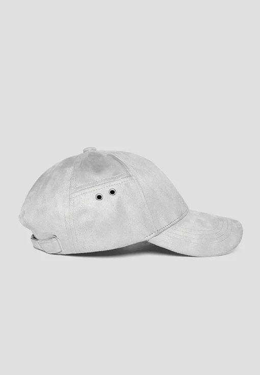 Man Accessories Suede Cap - Grey