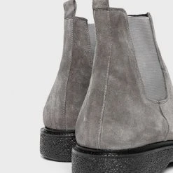 Man Footwear Suede Chelsea Boot - Grey