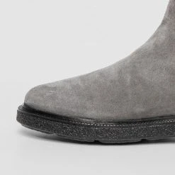 Man Footwear Suede Chelsea Boot - Grey