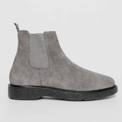Man Footwear Suede Chelsea Boot - Grey