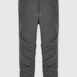 Man Casual Trousers Ruched Cargo Pants - Grey