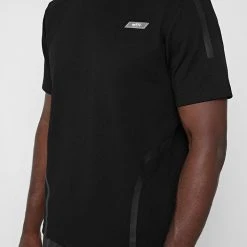 Man T-Shirts Taped Tech T-Shirt - Black T-SHIRTS & TOPS
